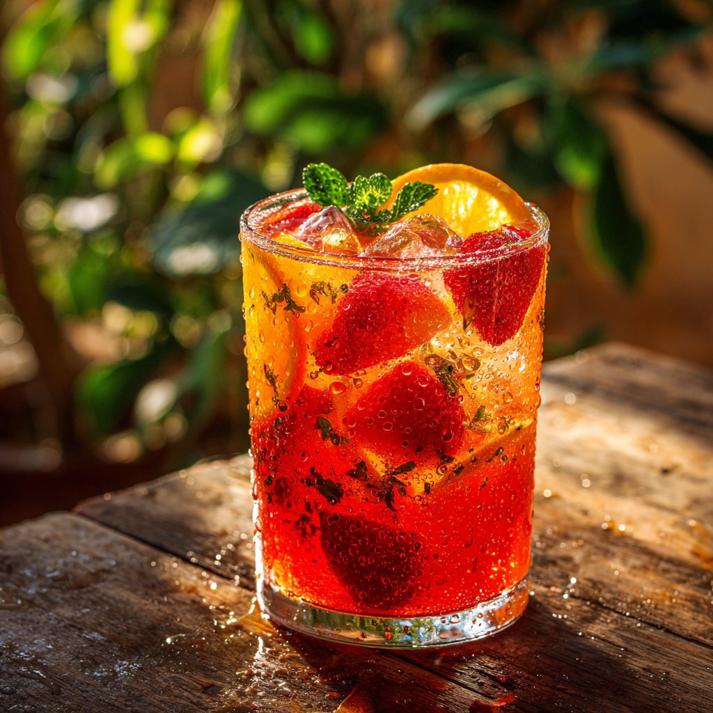 Strawberry Citrus Cooler