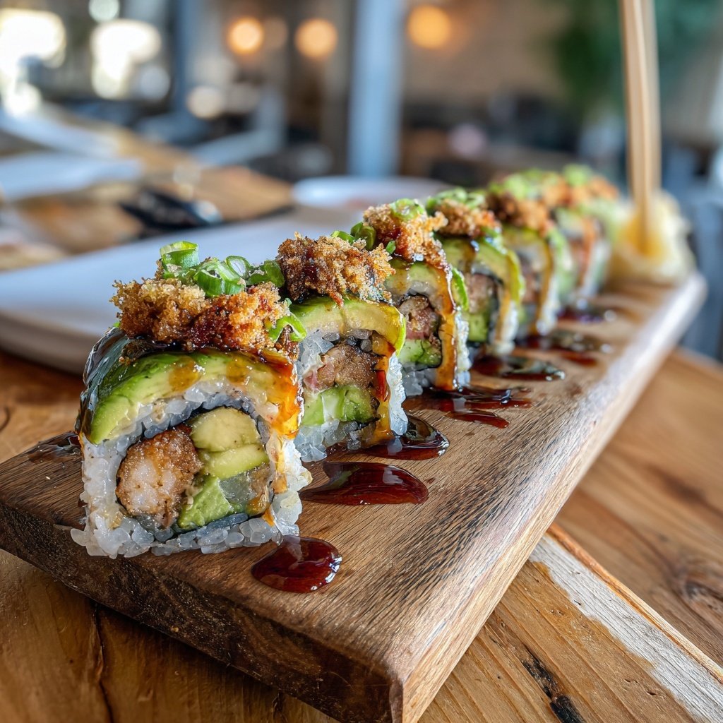 Global Japanese Sushi Rolls