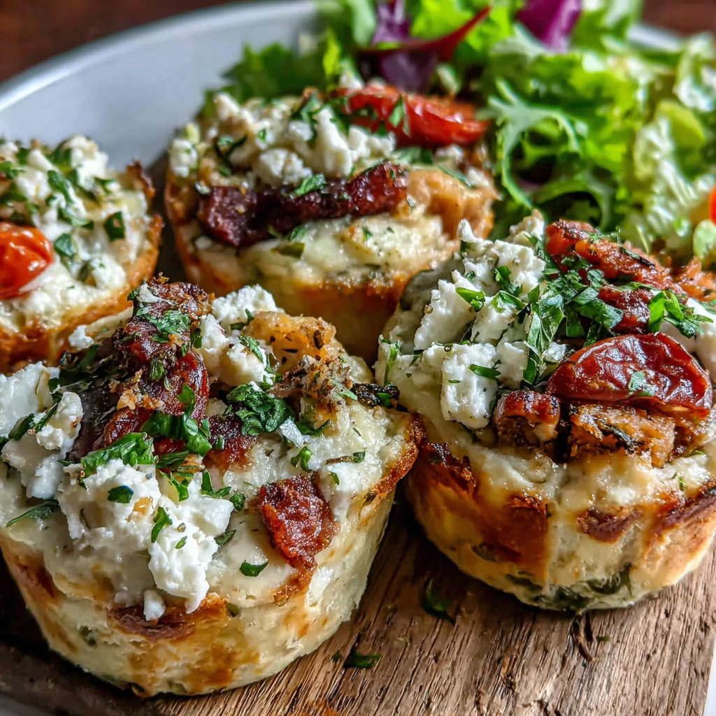 Savory Mediterranean Lunch Cups